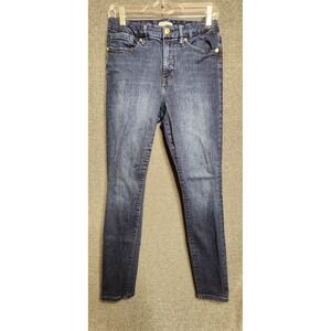 Good American 8/29 Jeans‎ Distressed Blue Blue224 Skinny Denim